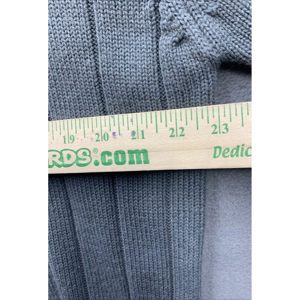 Southpole Pullover Rib Knit Sweaters Mens Crewneck Size Large Gray 100% Acrylic - Picture 6 of 13
